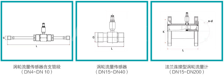 dn50液體渦輪流量計(jì)規(guī)格尺寸對照表