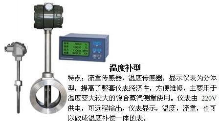 高溫渦街流量計溫度補償型產(chǎn)品圖